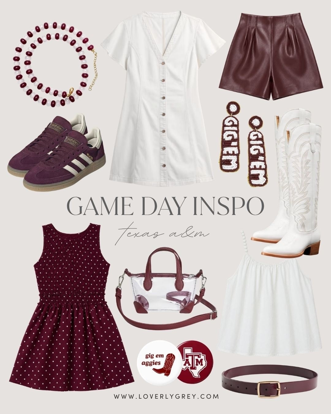 These finds are getting me so excited for football season!

Loverly Grey, Texas a&m gameday outfit ideas

#LTKootd #LTKSeasonal
