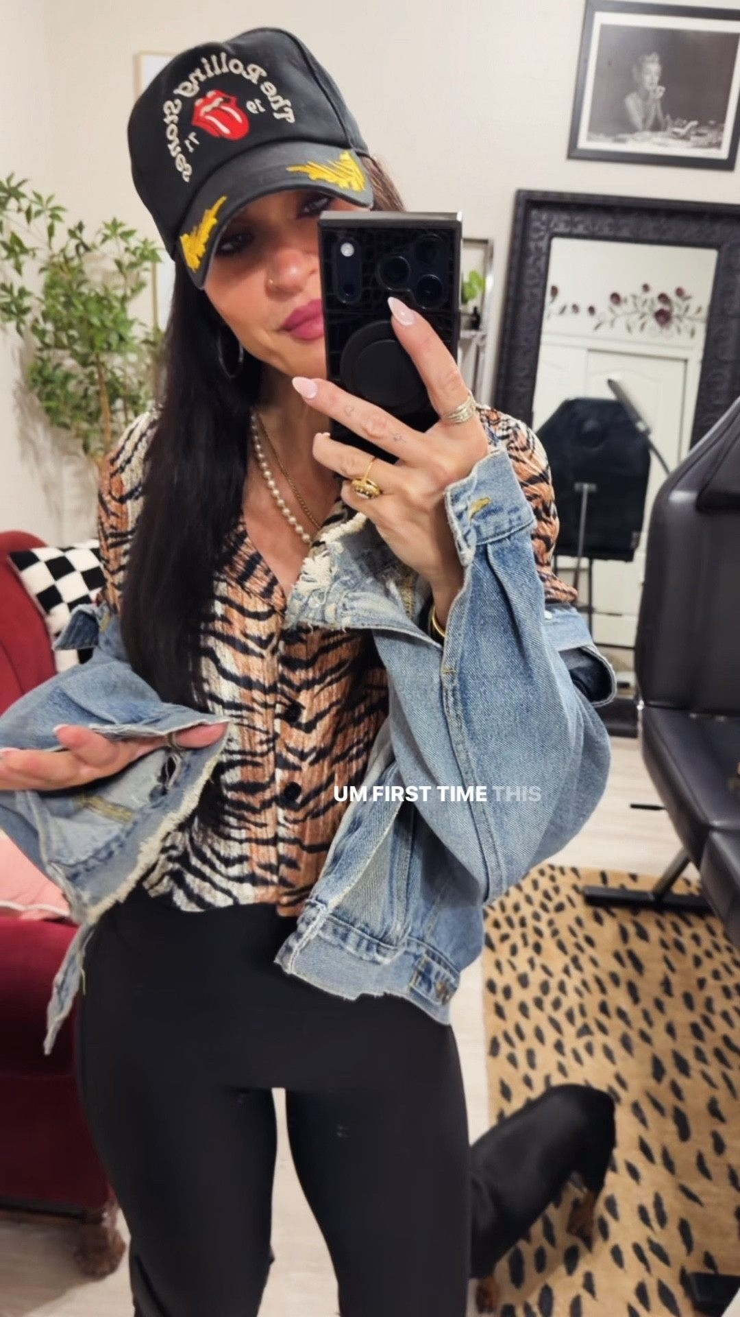 Women’s leggings
Black leggings
Fall outfit
Women’s fall outfit
Tiger print
Tiger print matching set
Hat
Women women’s baseball cap
Women’s boots
Women’s western boots
Fall boots

#LTKShoeCrush #LTKFindsUnder100