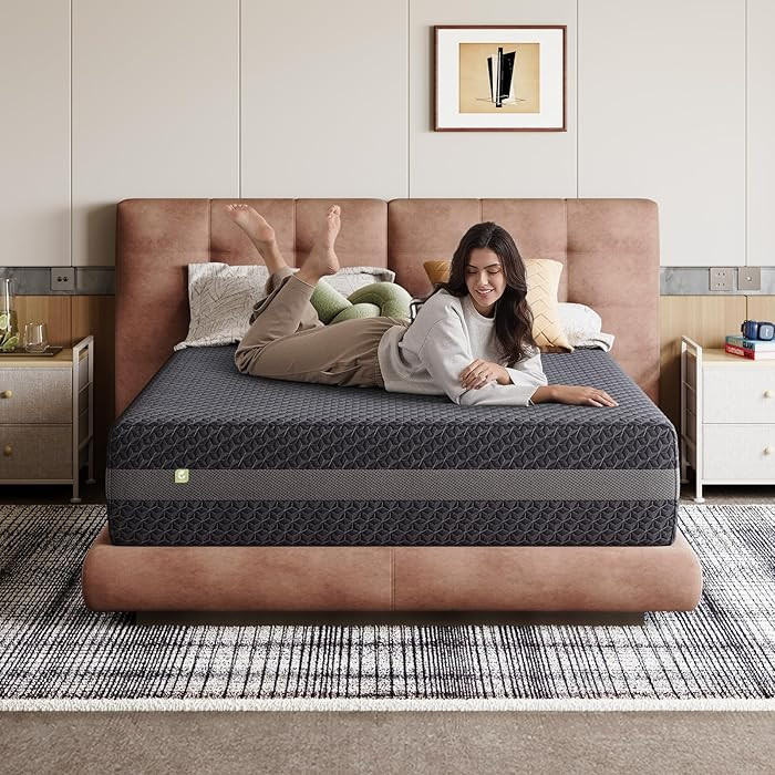 Novilla 12 Inch King Size Mattress, King Gel Memory Foam Mattress for Ergonomic Comfort & Respons... | Amazon (US)