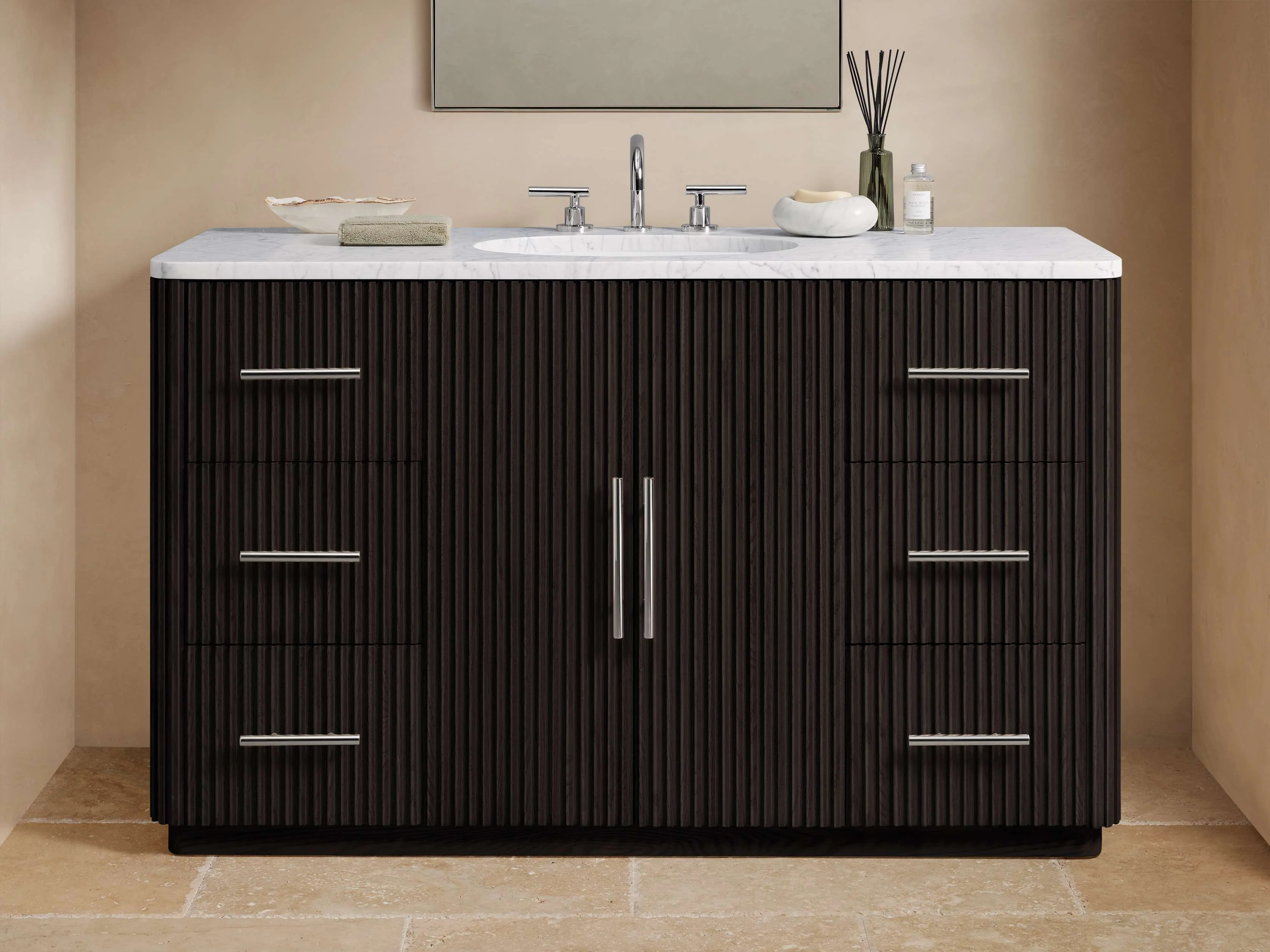 Finnley Wide Single Vanity | Arhaus