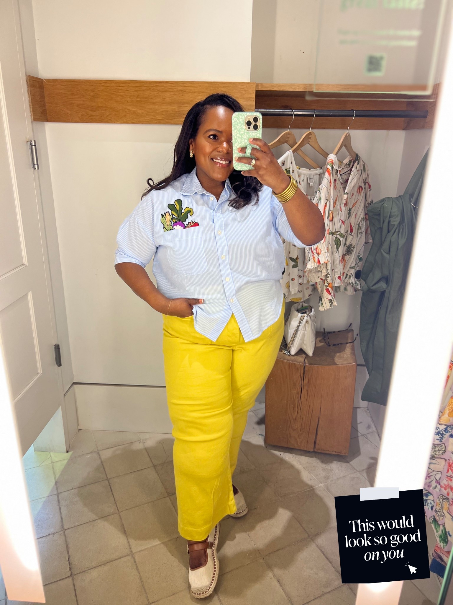 The perfect Spring look in this Anthropologie outfit!! 💛💛💛💛 

#LTKFestival #LTKMidsize #LTKPlusSize