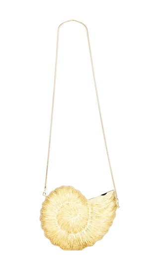 Kahala Circular Sea Shell in Silver Foil | Revolve Clothing (Global)
