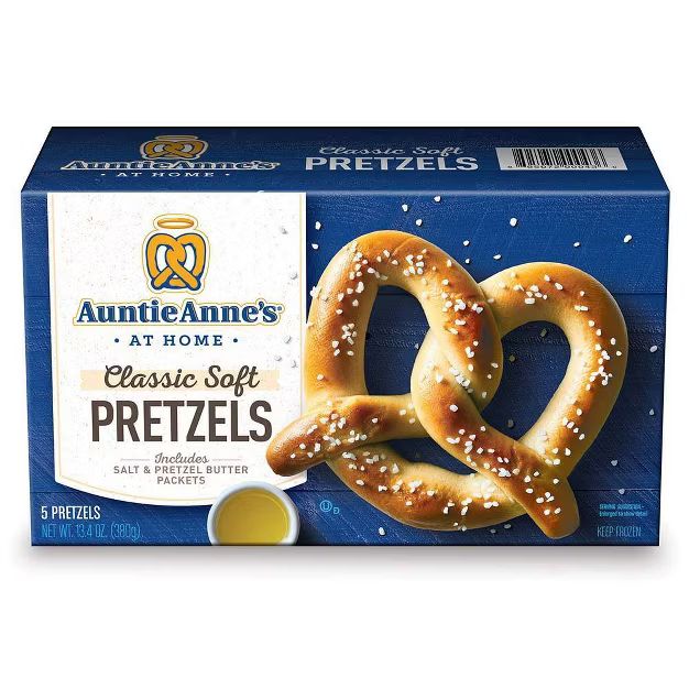 Auntie Anne's Classic Soft Frozen Pretzels - 13.4oz/5ct | Target