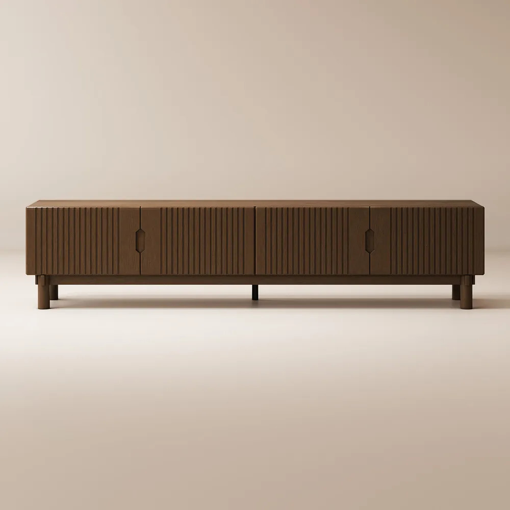 Rolf Wood TV Stand, 78" | Hernest