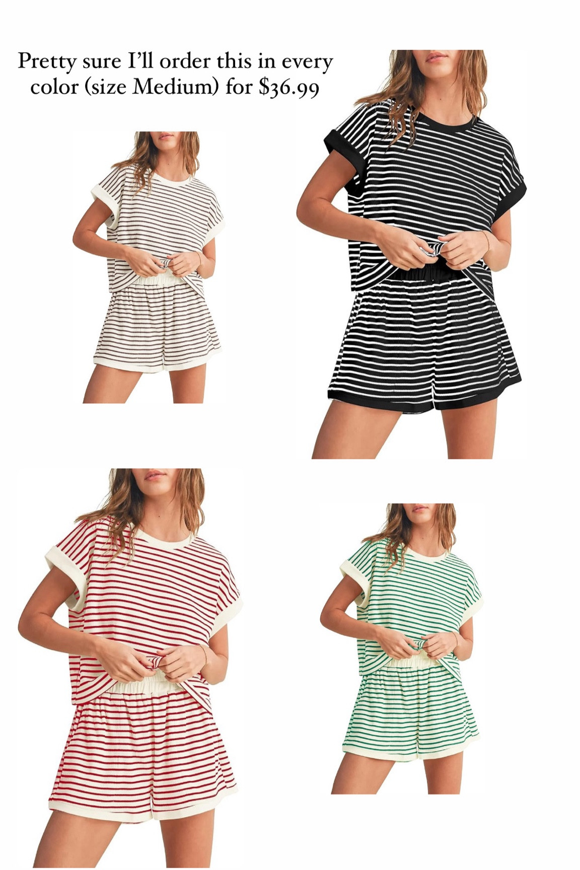 Amazon Matching Set for Summer!! $36.99 and ordering a Medium :) 

#LTKStyleTip #LTKFindsUnder50 #LTKSeasonal