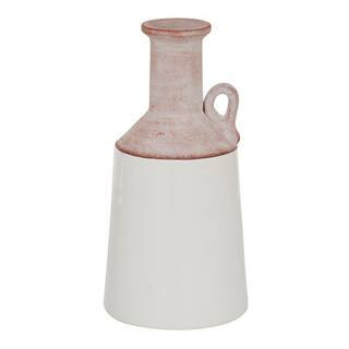 White Ceramic Farmhouse Vase, 12" x 6" x 6" By Ivory And Iris | Michaels® | Michaels Stores