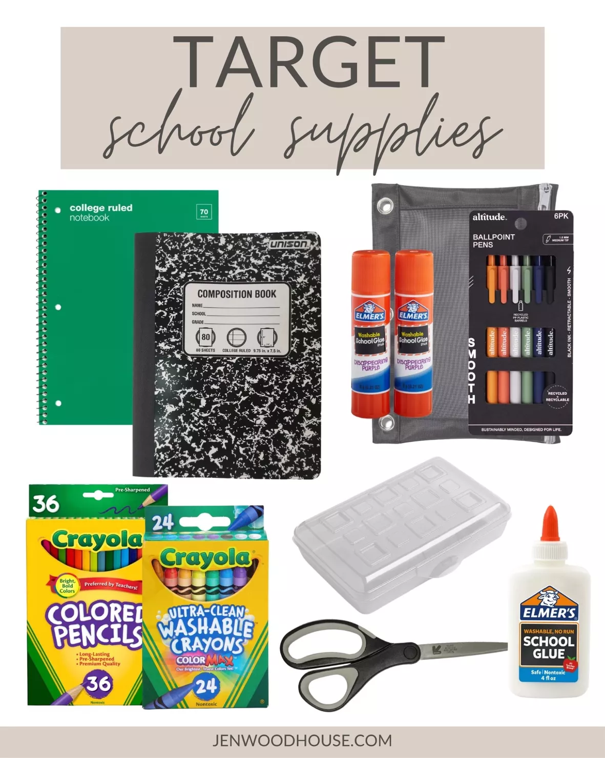Up and Up School Supplies from Target