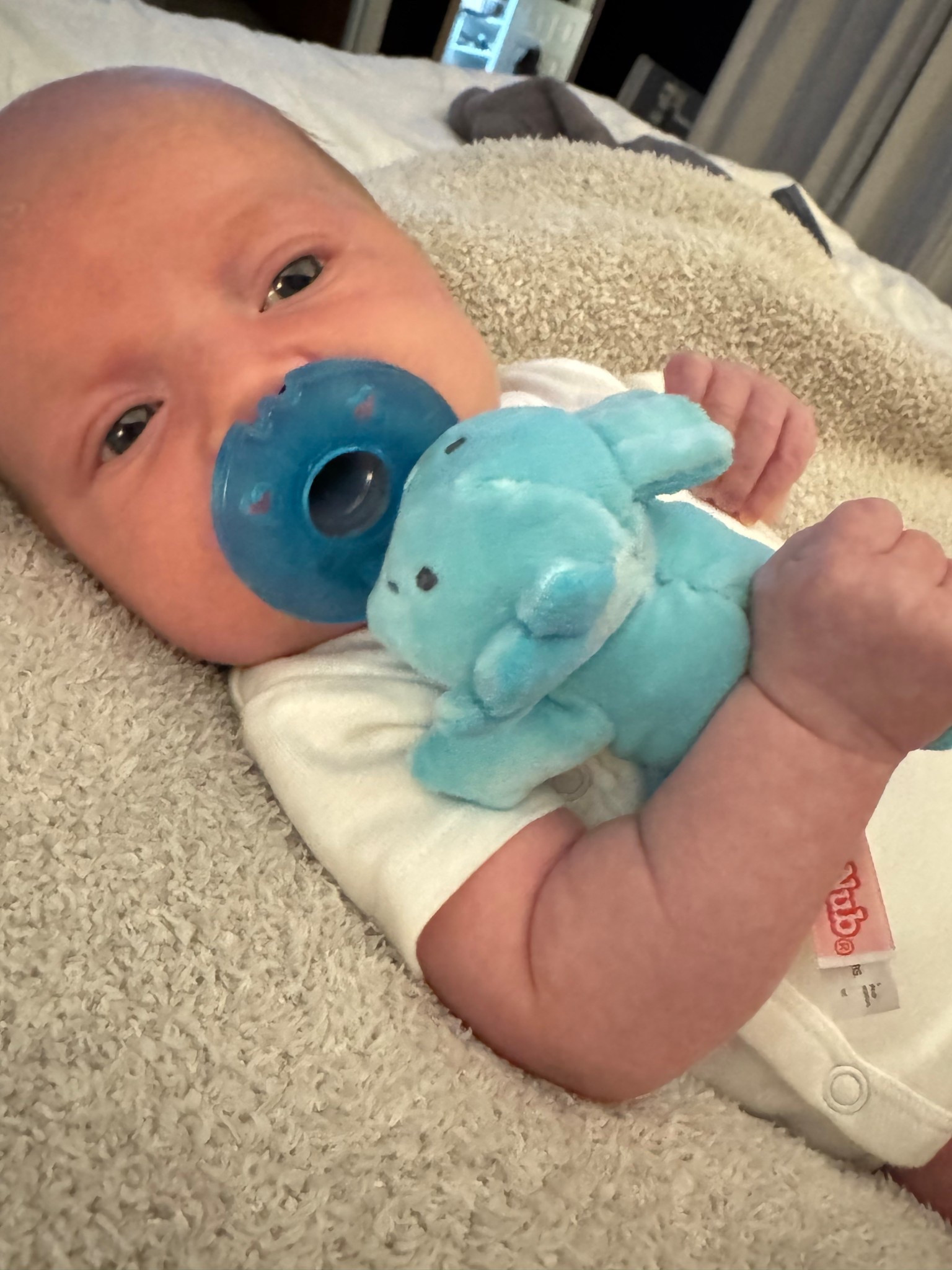 The sweetest little wubby for our baby boy! Perfect Easter Basket stuffer! #wubanub #babymusthaves #bink 

#LTKBaby #LTKGiftGuide #LTKKids