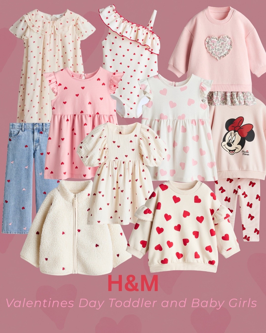💕 Valentine’s Day Toddler & Baby Girls 
Heart eyes for all the pink + red this season 🥹💕
Valentine’s Day outfits for babies & toddlers that are comfy and cute. Perfect for school parties, photos, or just everyday sweet looks. 💌
#LTKkids
#LTKbaby
#LTKtoddler
#LTKunder50
#LTKseasonal
#ValentinesDayOutfits
#ToddlerStyle
#BabyGirlStyle
#KidsValentines
#HeartPrint
#PinkAndRed
#AffordableKidsFashion
#HMFashion
#KidsOutfits

#LTKSeasonal #LTKBaby #LTKKids