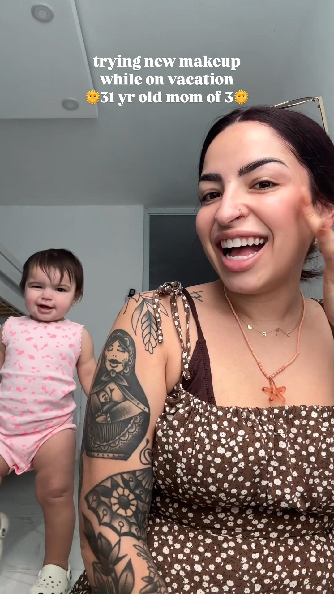 Trying some new makeup while on vacation. I’m just trying to use products that are quick and easy because I’ll be at the beach! Loving these rhode products tbh! 

#LTKBeauty #LTKSeasonal #LTKMidsize