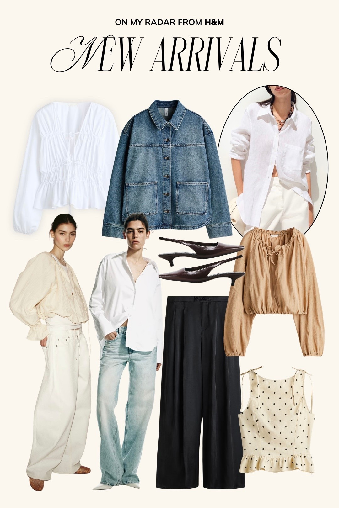H&M New Arrivals | hm spring outfits, hm spring outfit, spring outfits 2026, spring fashion, spring staples, spring capsule wardrobe 

#LTKSeasonal #LTKWorkwear #LTKootd