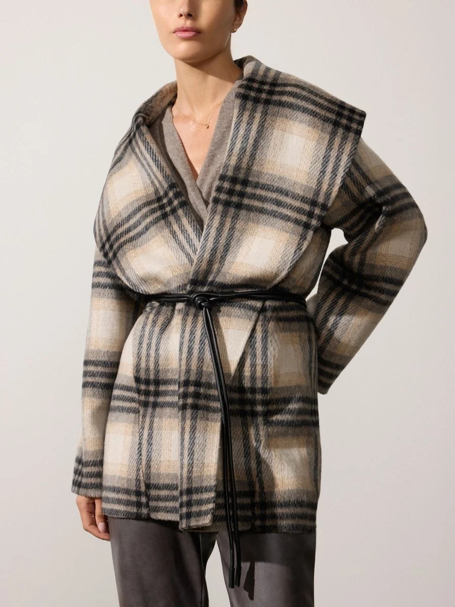 The Finley Plaid Coat | Brochu Walker