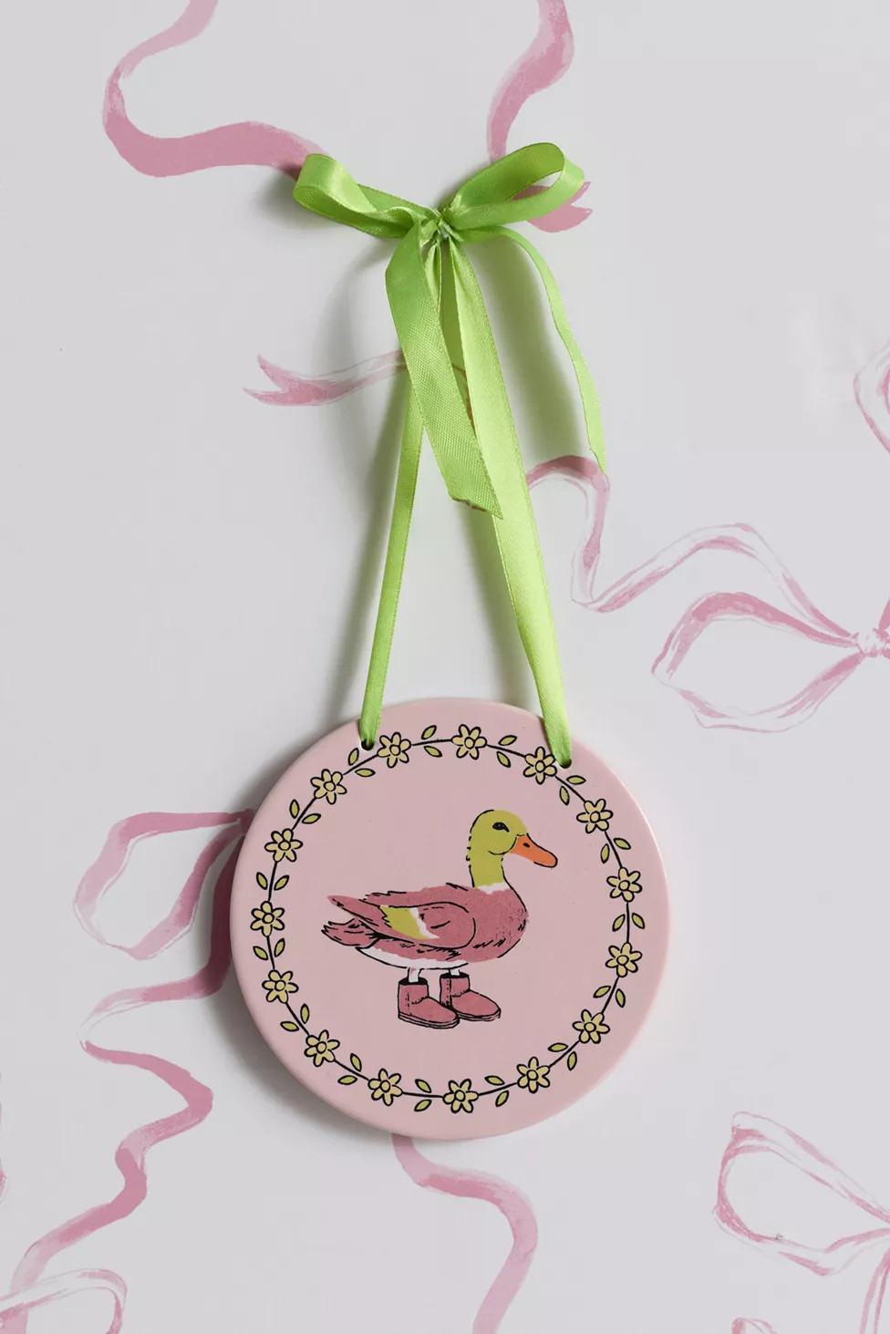 Party Animals Ceramic Hanging Wall Tile | Urban Outfitters (US and RoW)