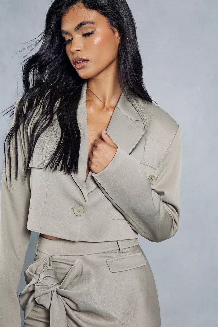 Tailored Pocket Detail Blazer | Boohoo.com (UK & IE)