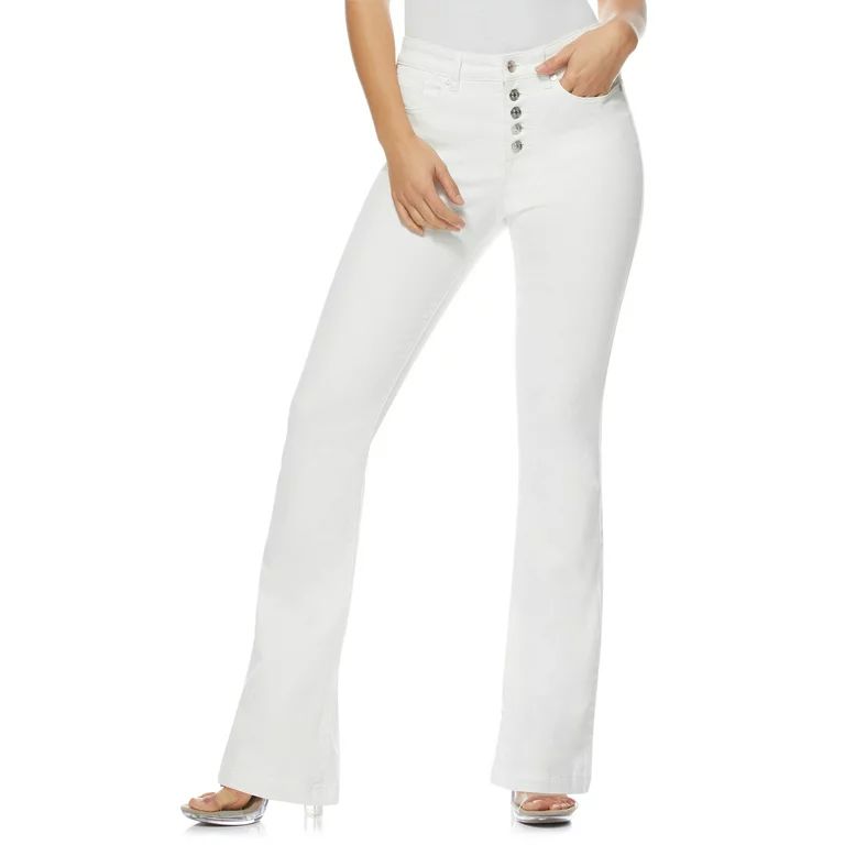 Sofia Jeans by Sofia Vergara Melisa High Rise Flare Jeans - Walmart.com | Walmart (US)