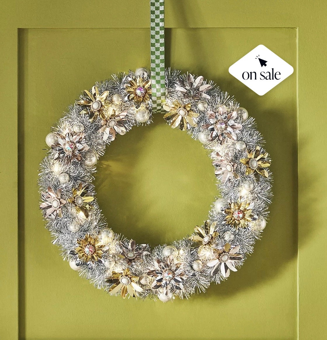 Add some bling for New Year’s eve!  Would look beautiful indoors on a mirror
on sale now!

#LTKFindsUnder50 #LTKSaleAlert #LTKHome