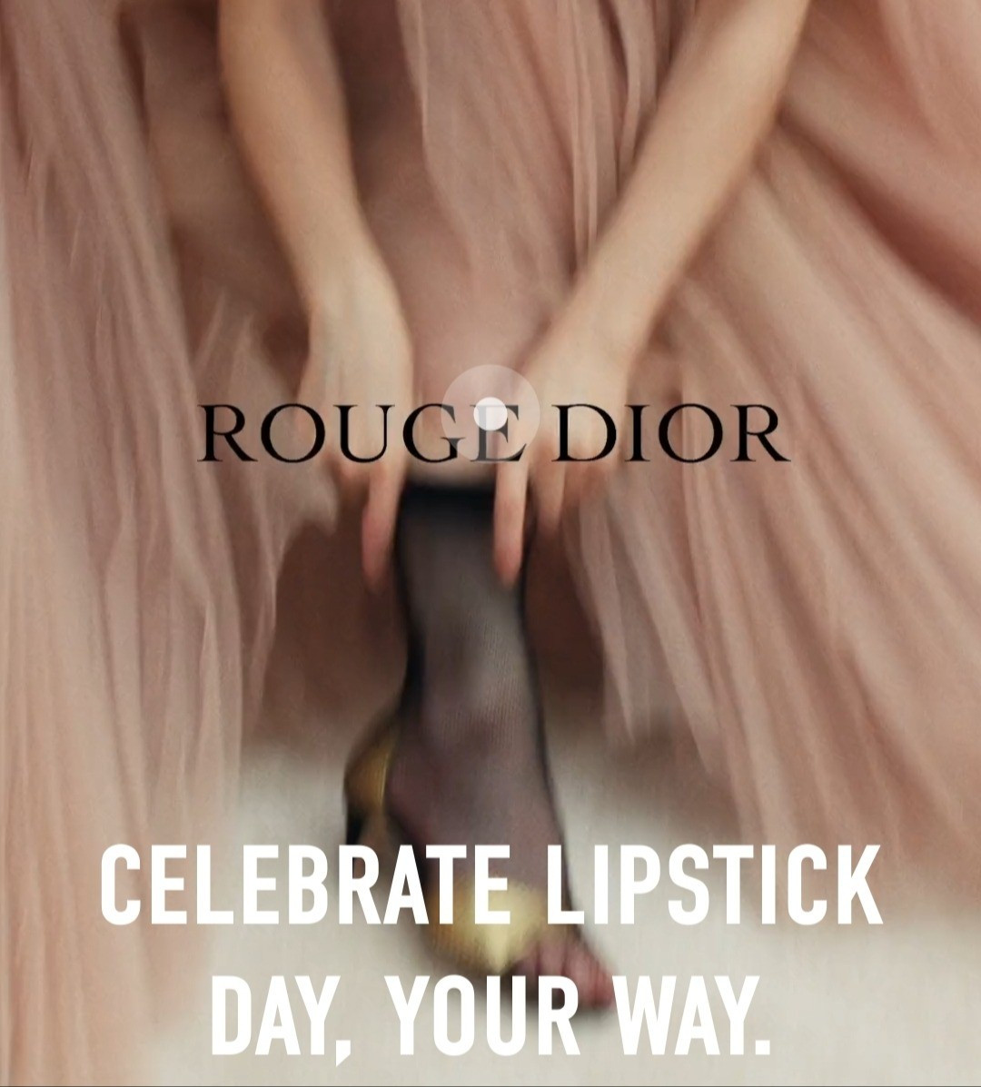 Dior Natuonal Lipstick Day promo! Use LIPS24 with $150 purchase for a free mirror compact. #dior #gift

#LTKxNSale #LTKBeauty #LTKSaleAlert
