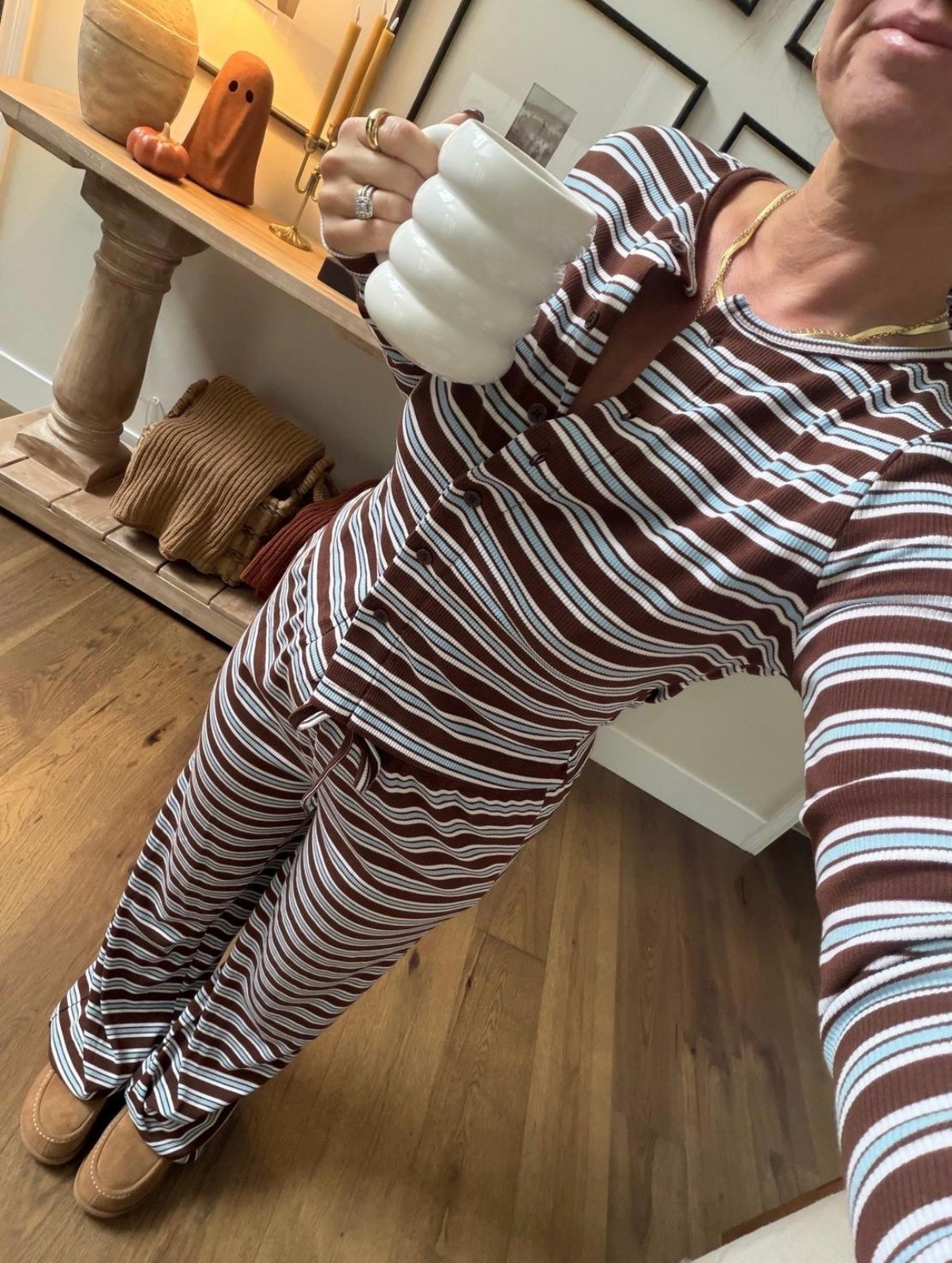 The cutest stripes

#LTKootd #LTKmomlife #LTKselfcare