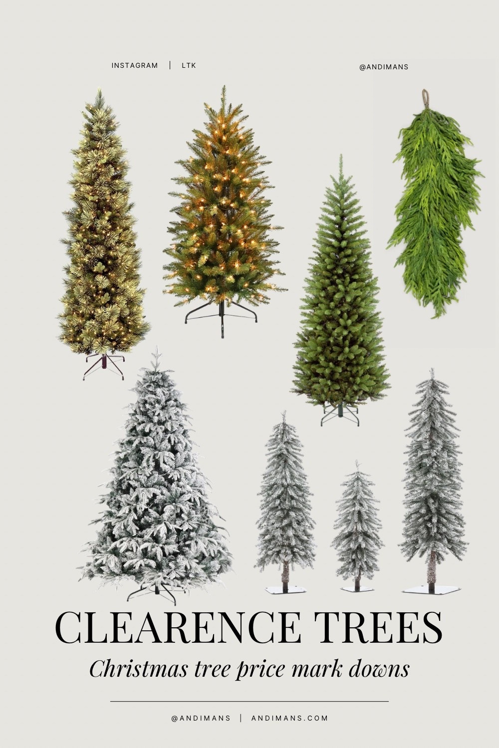 Clearance Christmas tree finds!

#LTKHome #LTKHoliday #LTKSeasonal