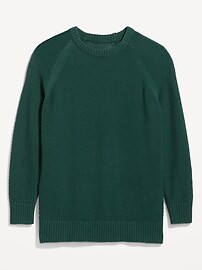 Loose Textured Pullover Tunic Sweater for Women | Old Navy (US)