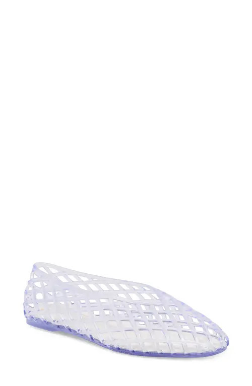 Dolce Vita Jam Jelly Flat in Crystal Jelly at Nordstrom, Size 7 | Nordstrom