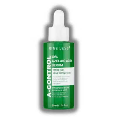 NINELESS A-Control 10% Azelaic Acid Serum | 10% azelaic acid to treat acne and hyperpigmentation | 2% niacinamide to improve skin tone (1.01 oz) | Target