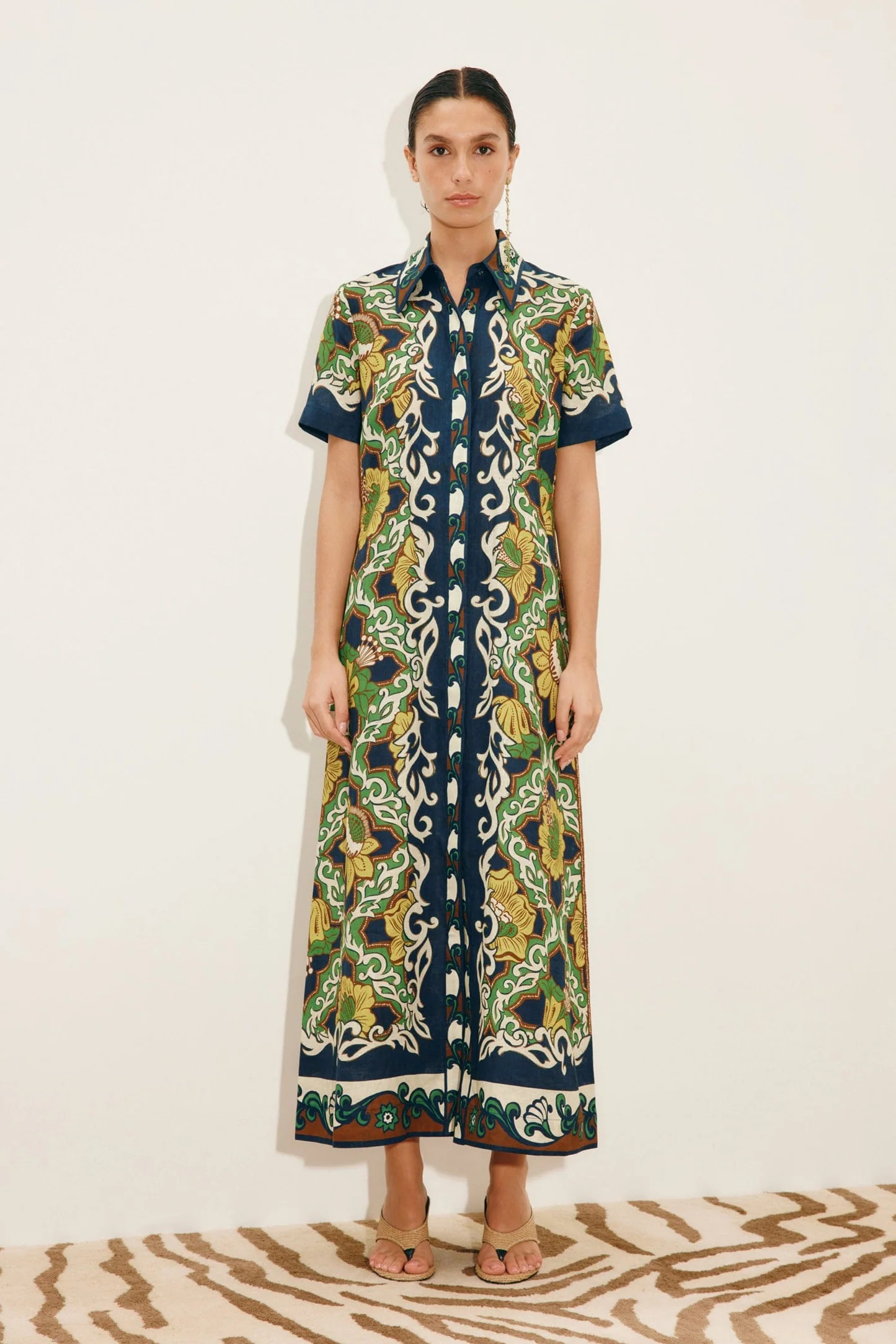 ALEMAIS - Liana Shirtdress - Multi | Jones & Daughters
