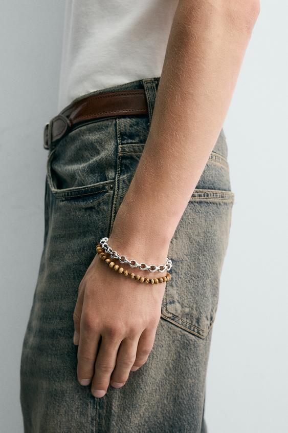 CONTRAST COMBO BRACELET 2-PACK | Zara US