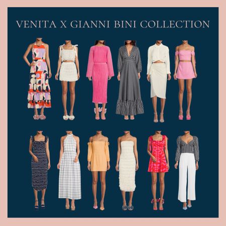 My Venita Aspen x Gianni Bini Dillards collab is now live and I could not be happier with that way it turned out!!! So many happy and feminine pieces for spring and summer! 