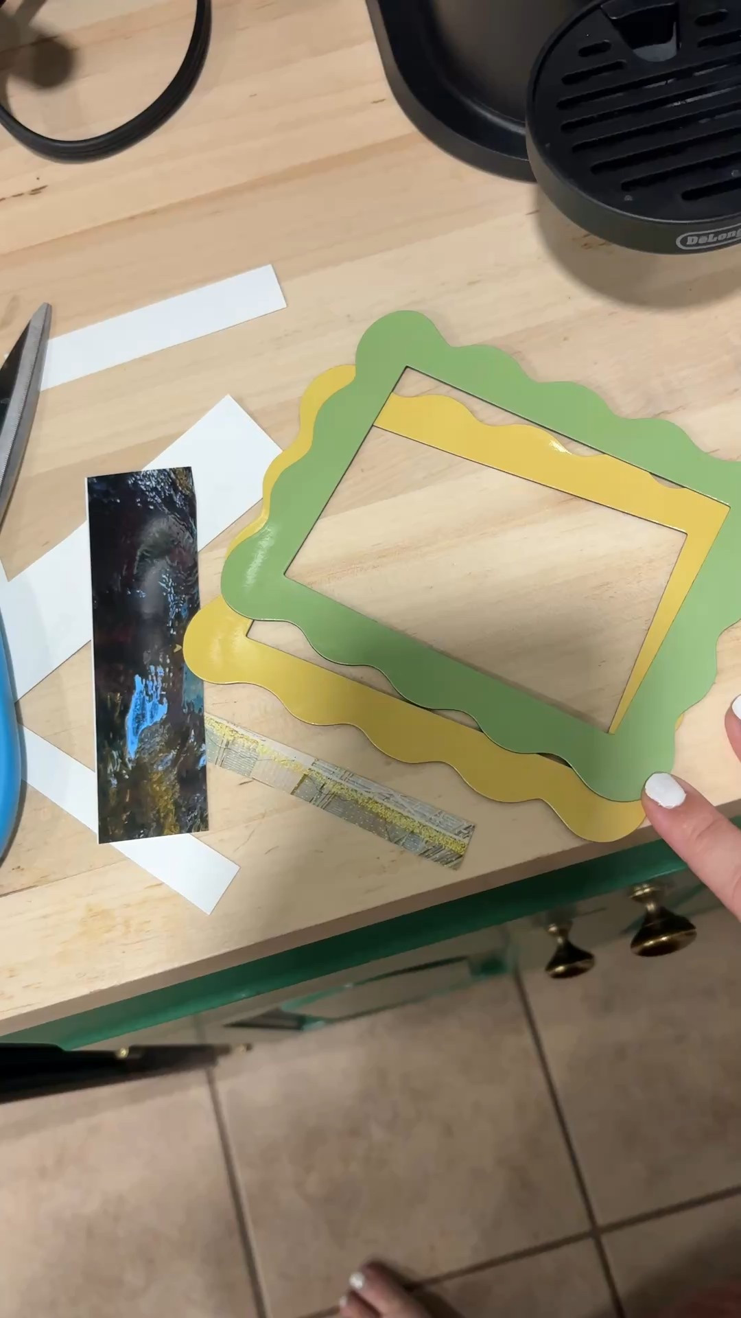 Fun scallop magnet frames for photos on your fridge! 

#LTKHome #LTKdayinmylife #LTKSaleAlert