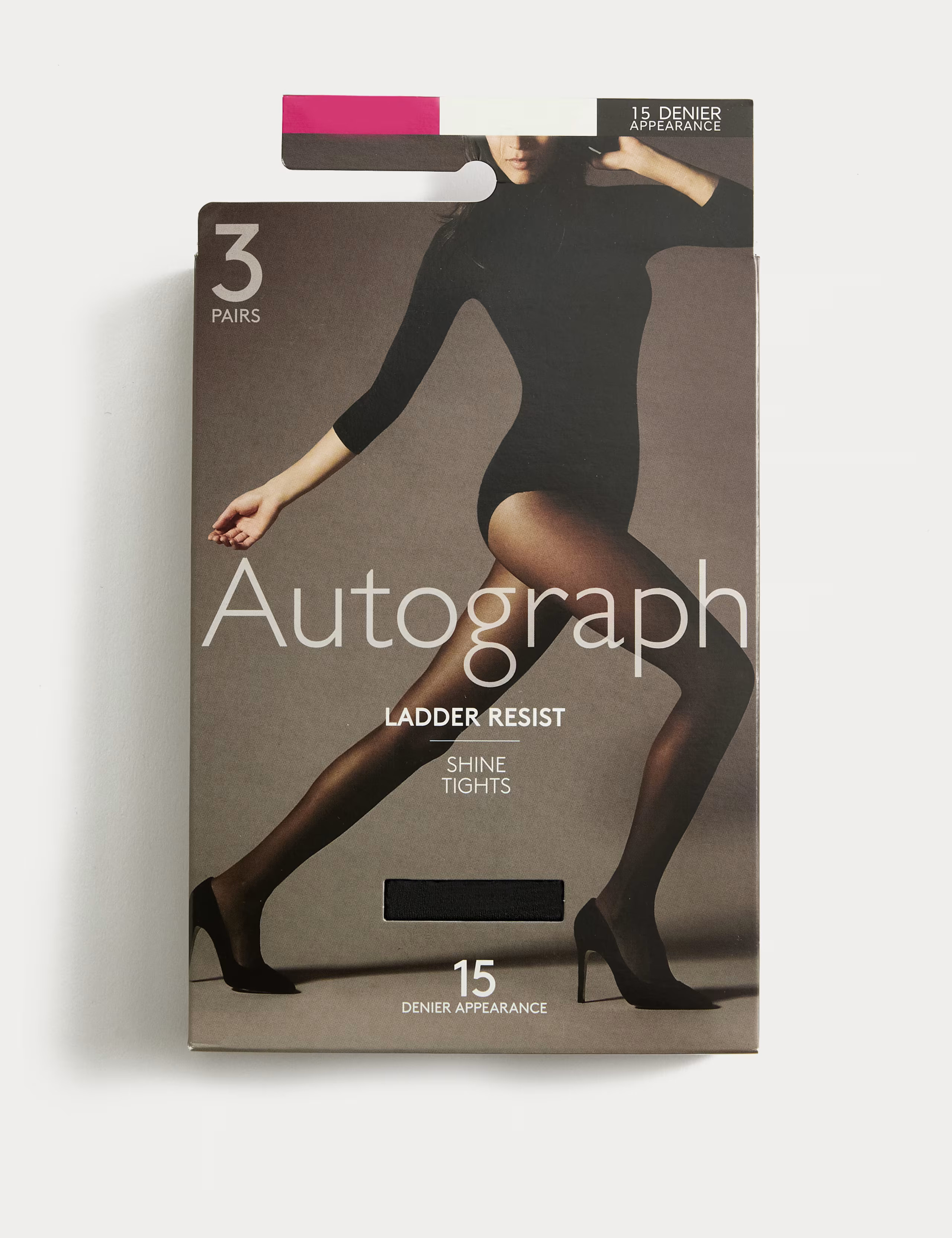 3pk 15 Denier Ladder Resist Tights | Autograph | M&S | Marks & Spencer (UK)