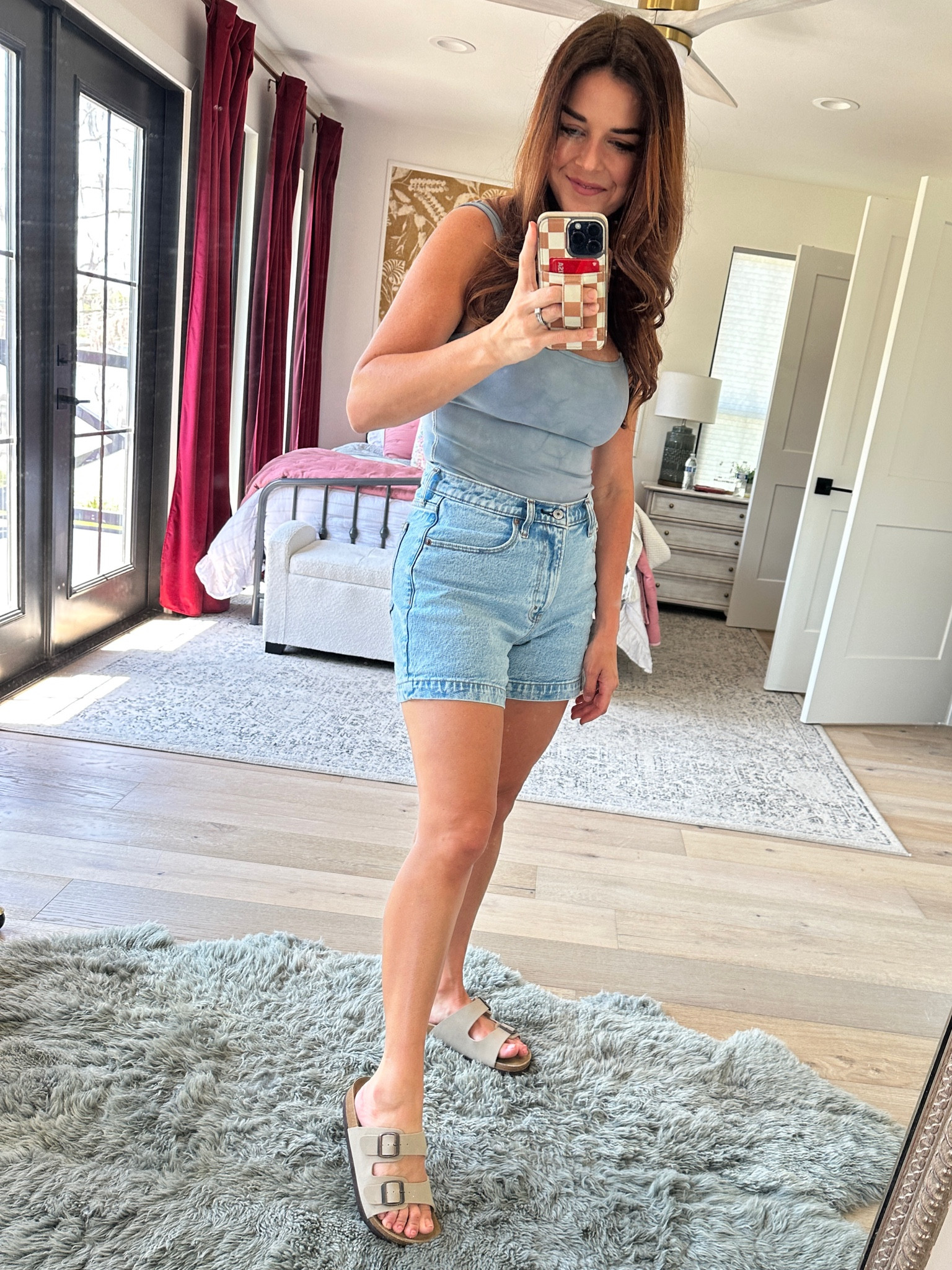 Simple summer staples for Florida heat! Jeans and shirt girlie here! I sized up one and a half in shoes and went wide. And I tie-dyed the bodysuit. Shoes: 9 wide bodysuit: medium Shorts: 6

5’6”  138 lbs 
Size small/medium 

#LTKfindsunder50 #LTKsalealert #LTKmidsize