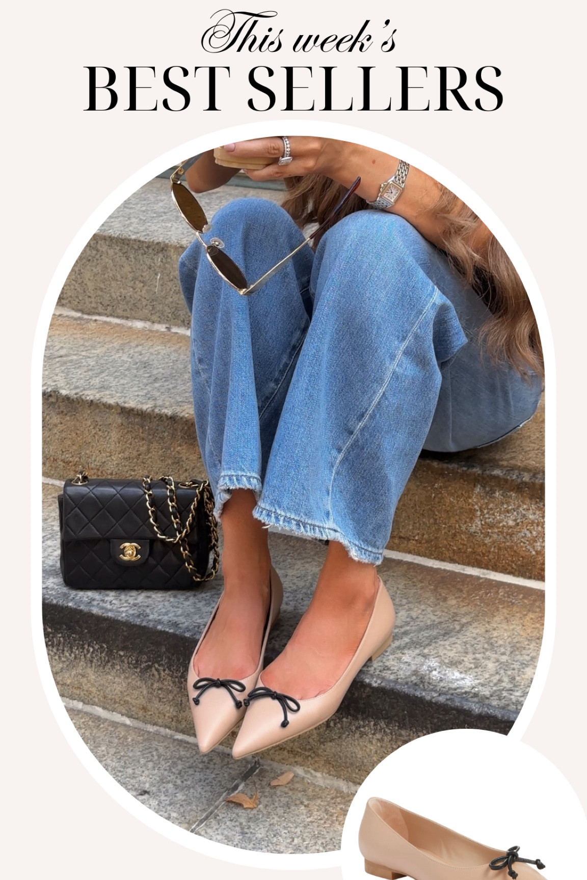 These baller flats are EVERYTHING! 
Bow ballet flats, Stuart Weitzman ballet flats, fall shoes, fall outfit, NSALE, Nordstrom Anniversary Sale

#LTKshoecrush #LTKSeasonal #LTKsalealert