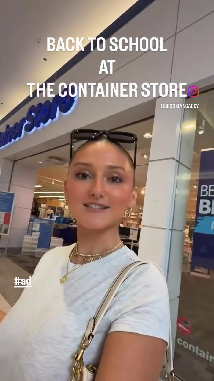 Back to school shopping at @thecontainerstore and @bedbathandbeyond is the best! They have everything from college living and dorm supplies to bedding and space maximizing essentials!
SHOP MYLK LINK IN
BIO!
SHOP ONLINE NOW OR IN SELECT STORES
AND TEXT 22822 FOR 20% OF NOW!
#ad
#thecontainerstore #bedbathandbeyond #backtoschool

#LTKU #LTKdayinmylife #LTKvlog
