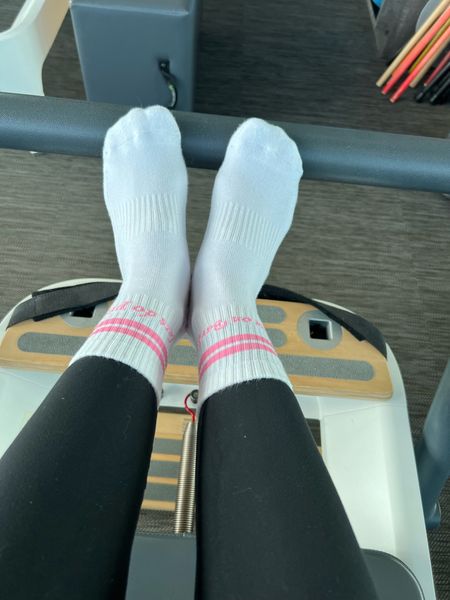 Come on Barbie let’s do Pilates socks
Cute grip socks 

#LTKU #LTKMostLoved #LTKfitness