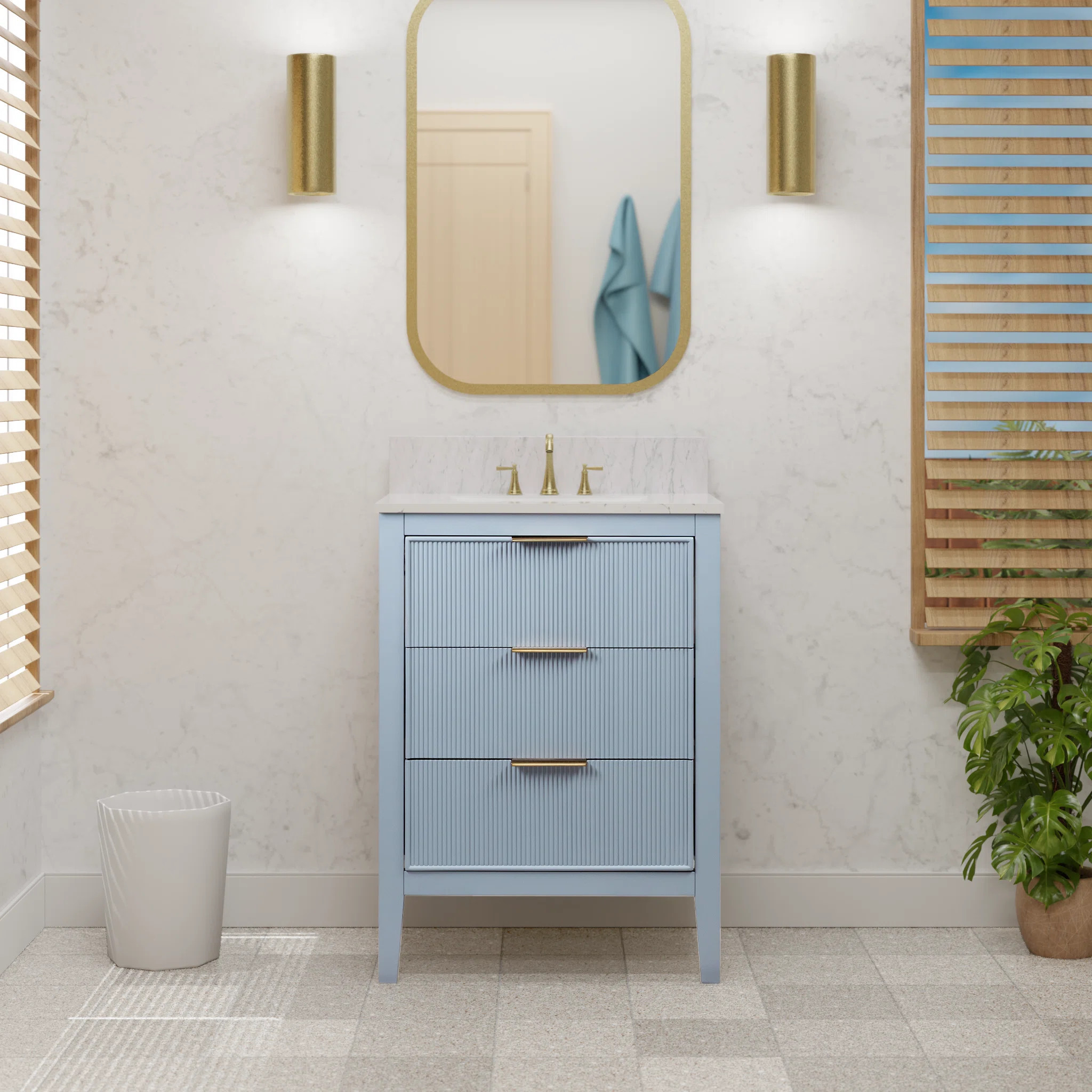 Ebern Designs Evelyn Bathroom Vanity | Wayfair | Wayfair North America
