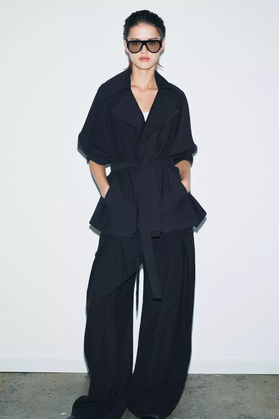 TRENCH COURT FLUIDE ZW COLLECTION | Zara US