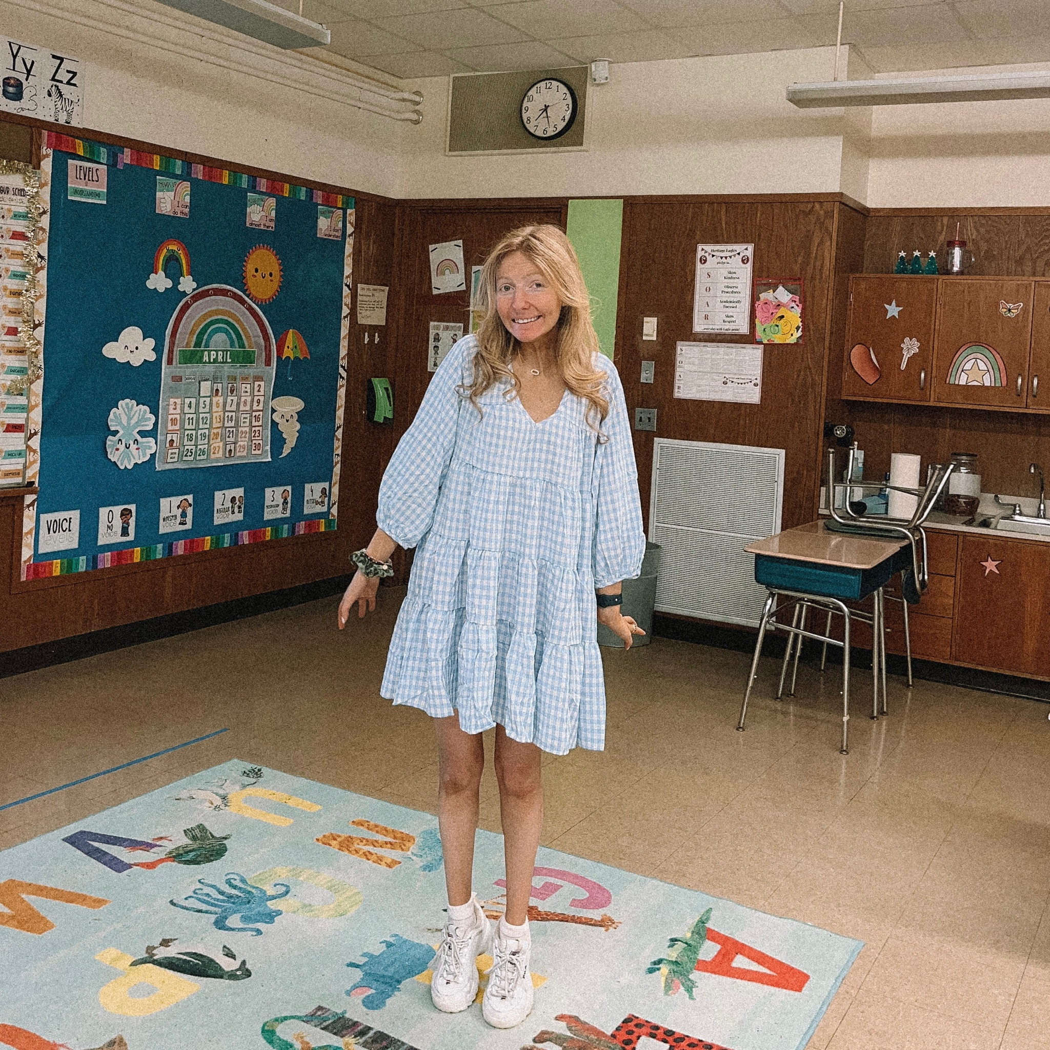 blue gingham dress 

#LTKFind #LTKstyletip #LTKfit