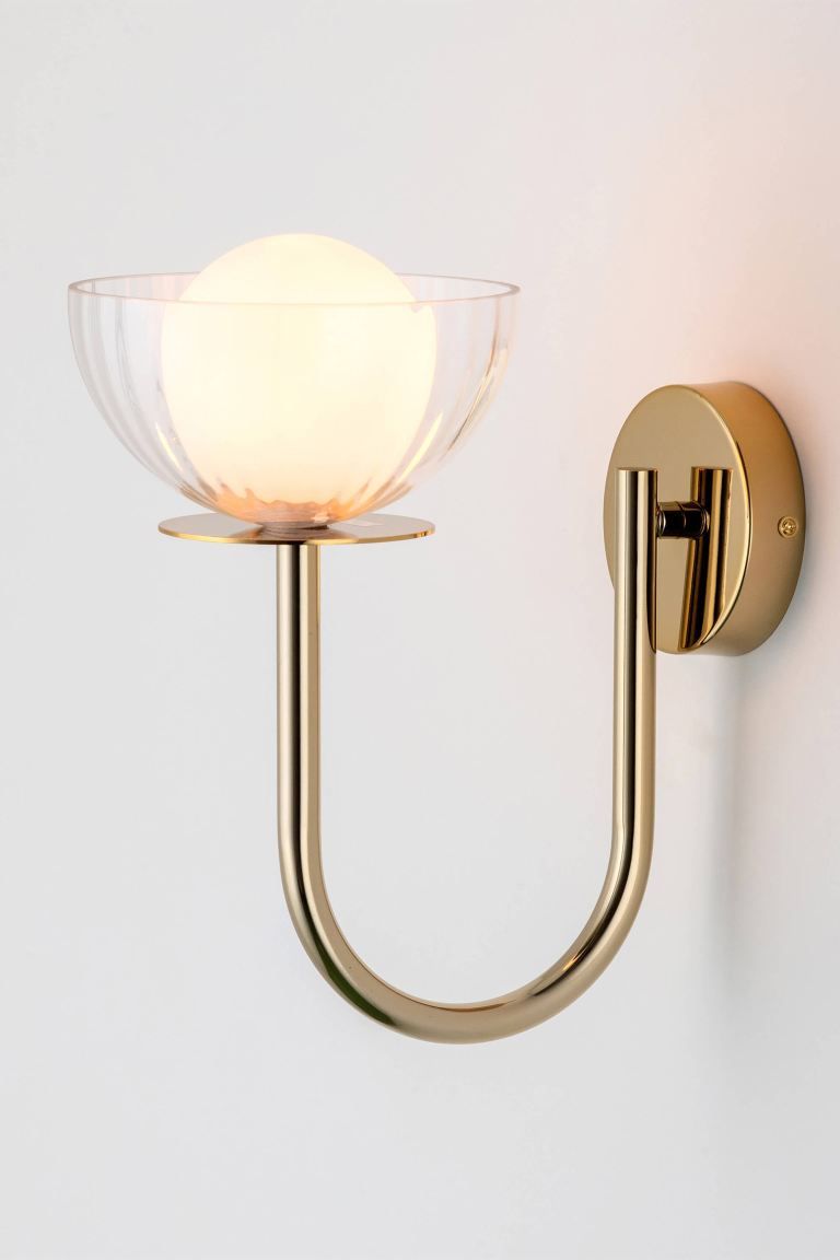 Ribbed Bowl Wall Light | H&M (UK, MY, IN, SG, PH, TW, HK)