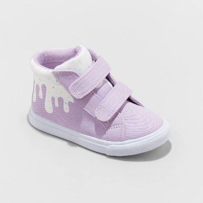 Toddler Girls' Nonie Apparel Sneakers - Cat & Jack™ Purple | Target