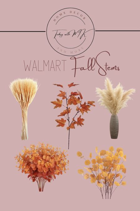Walmart | Fall stems 
.
Fall finds, Walmart, Walmart home decor, fall decor, fall stems, weekend finds, fall floral


#LTKhome #LTKstyletip #LTKSeasonal