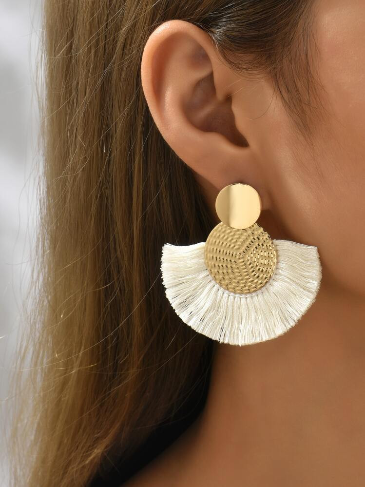 Tassel Drop Earrings | SHEIN