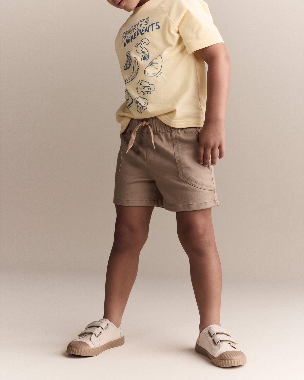 Toddler Boy Standard Short with Pockets - Khaki - Otter Avenue | Carter's | Carter's Inc