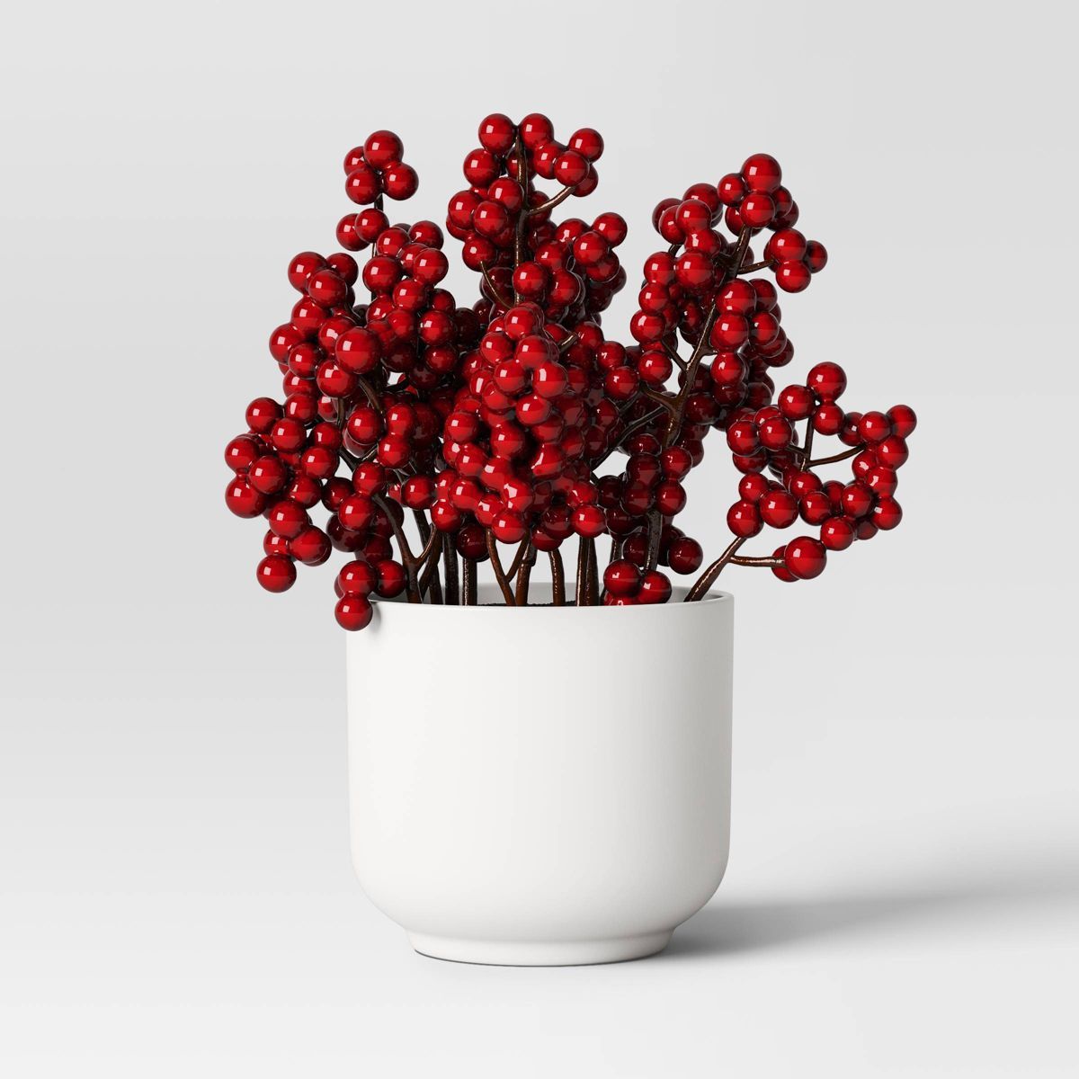 Mini Artificial Red Berry Arrangement - Threshold™ | Target