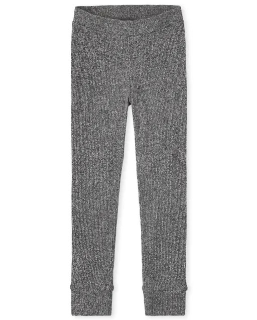 Girls Rib Snit Knit Cozy Leggings | The Children's Place | The Children's Place