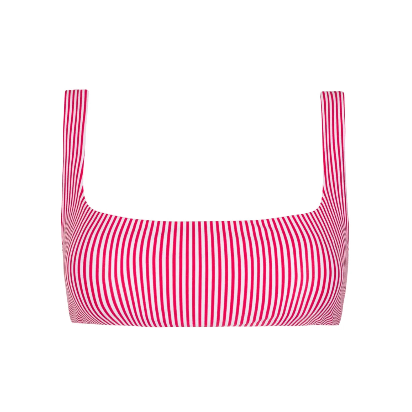 women's gondola stripe square neck bikini top | Minnow