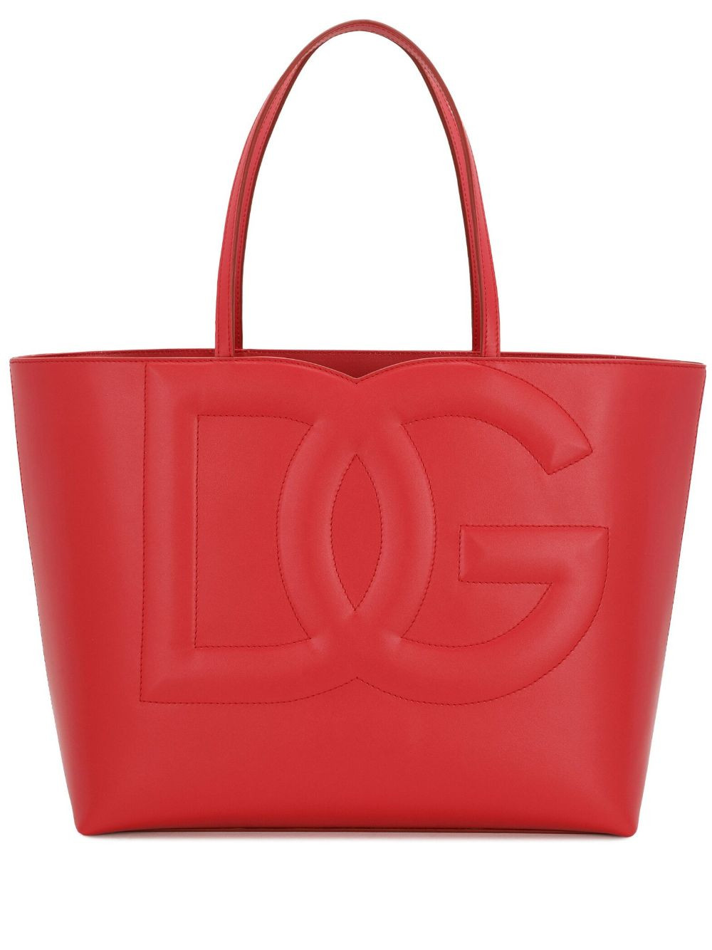 Dolce & Gabbana medium DG Logo tote bag - Red | Farfetch Global