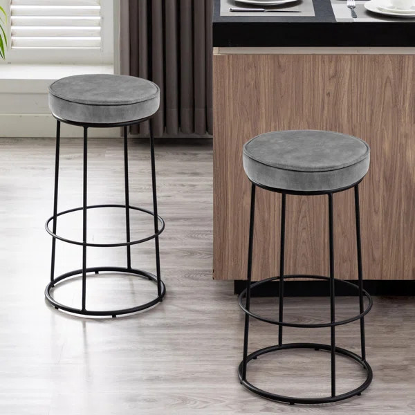 Storino 28" Bar Stool (Set of 2) | Wayfair North America