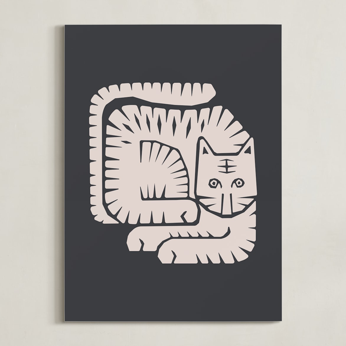 Lying Tiger | Minted
