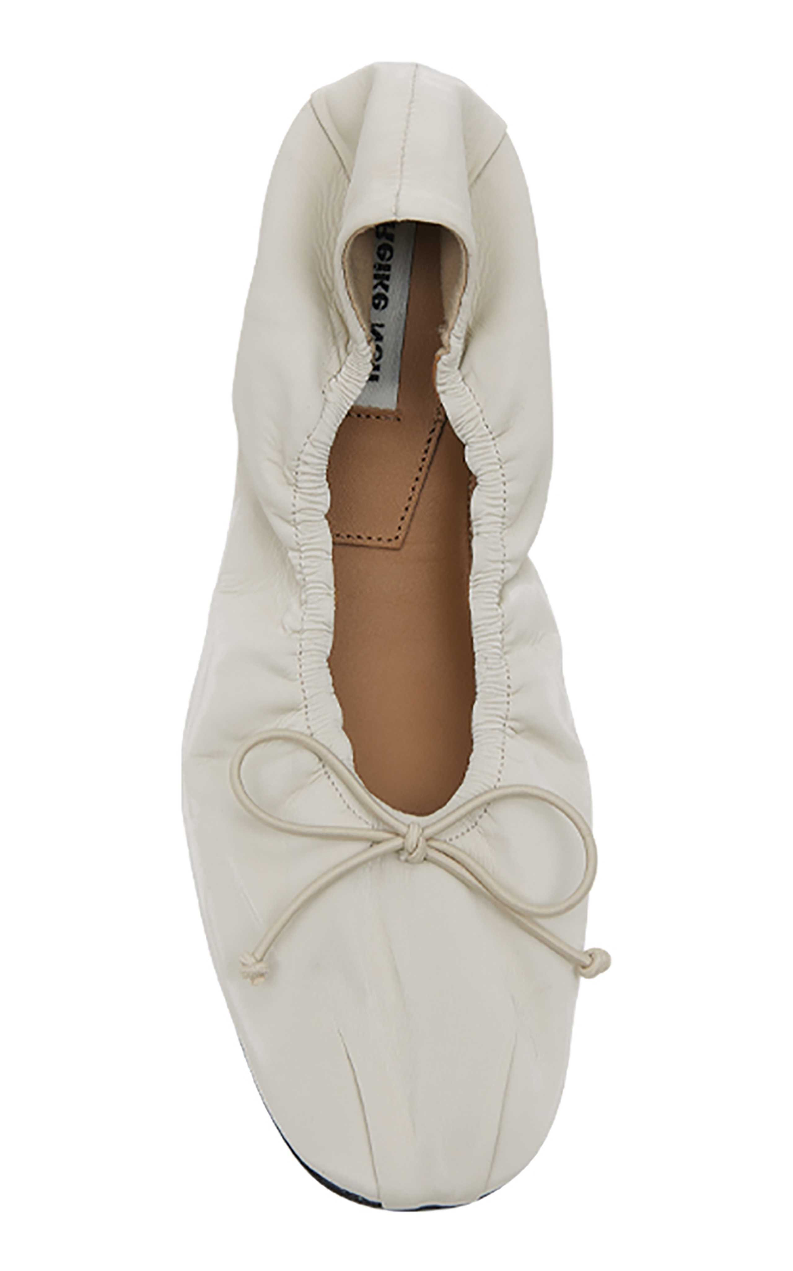 Toe-Shirring Ballet Flats | Moda Operandi (Global)